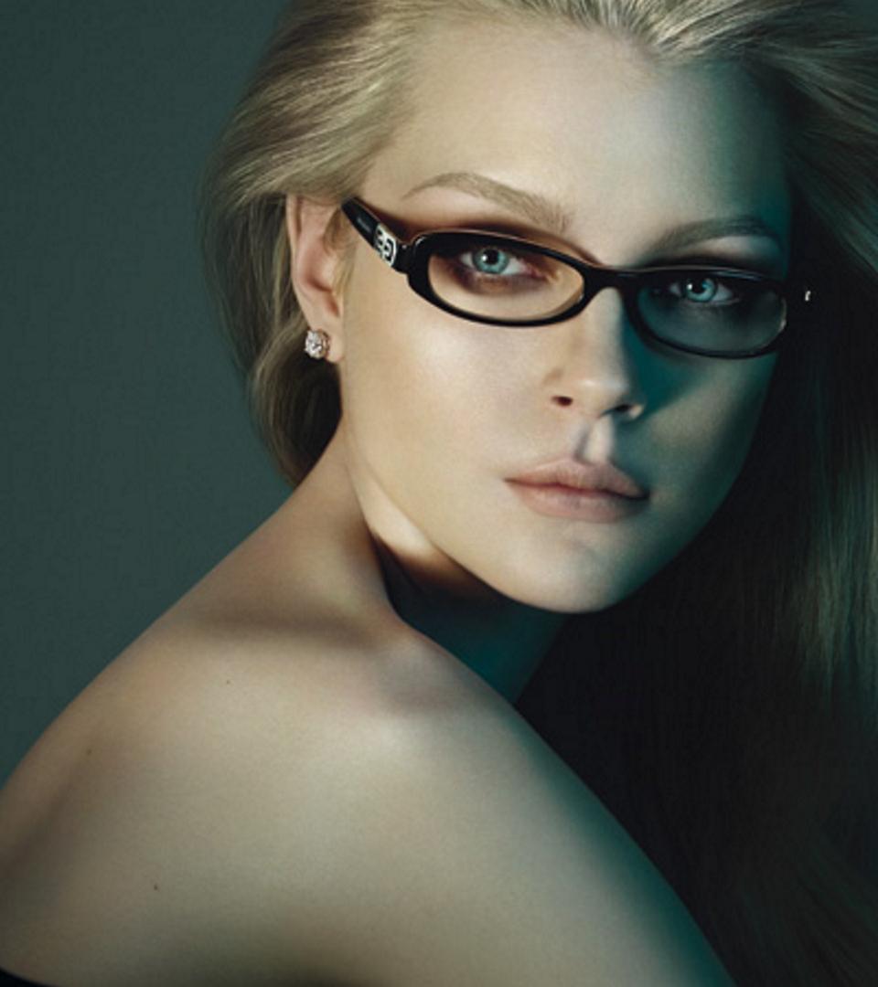 Bvlgari lunettes vue femme Jessica Stam