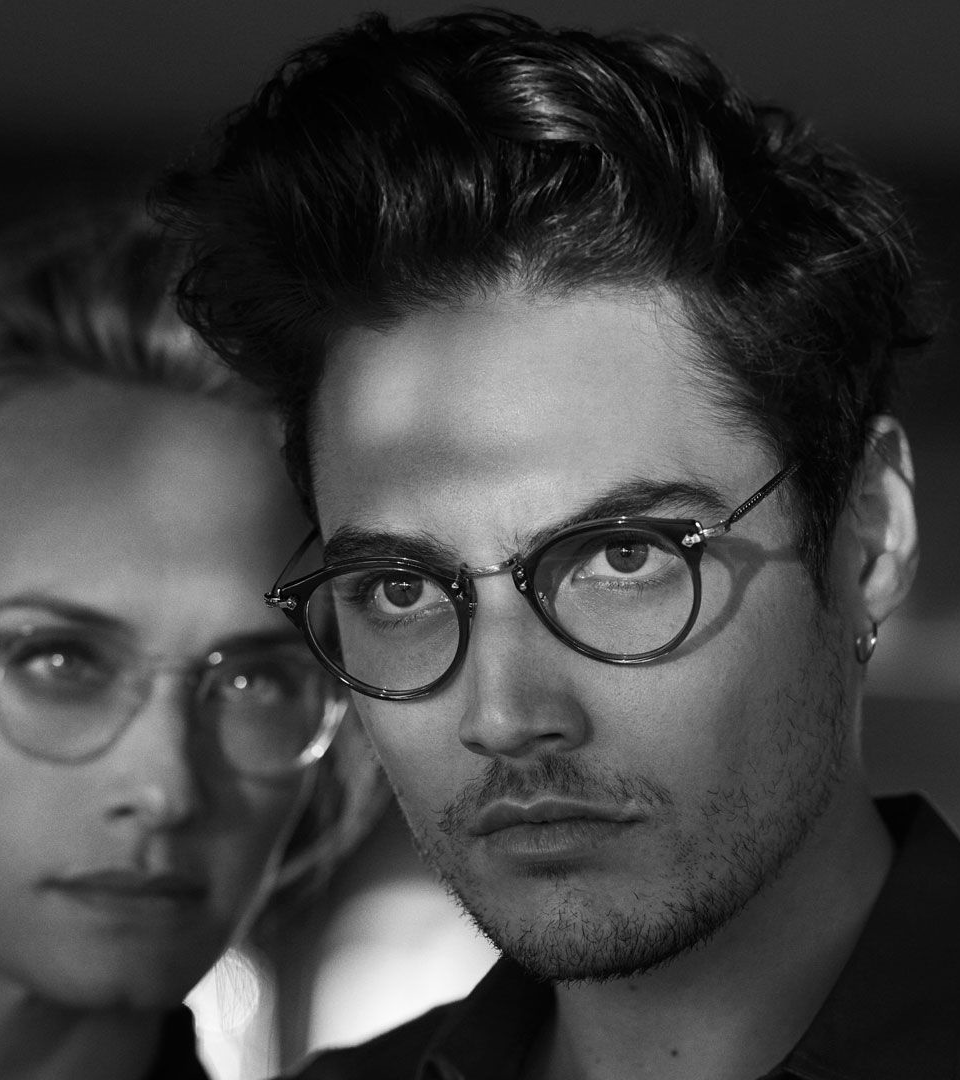 Oliver Peoples optique homme déterminé