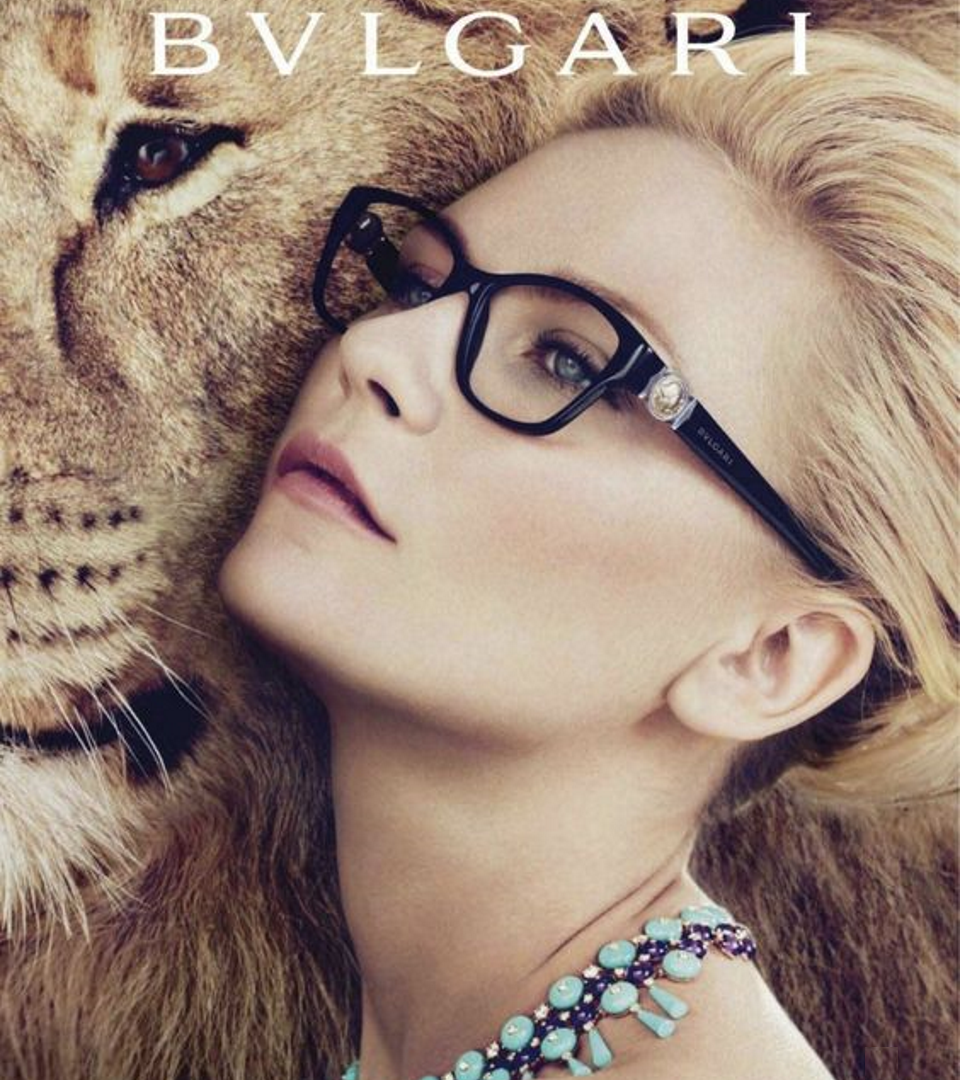 Bvlgari lunettes de vue Kirsten Dunst